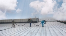 Hệ thống Kretop Polyurea  xử lý triệt để hiện tượng thấm dột cho khu vực mái, bể